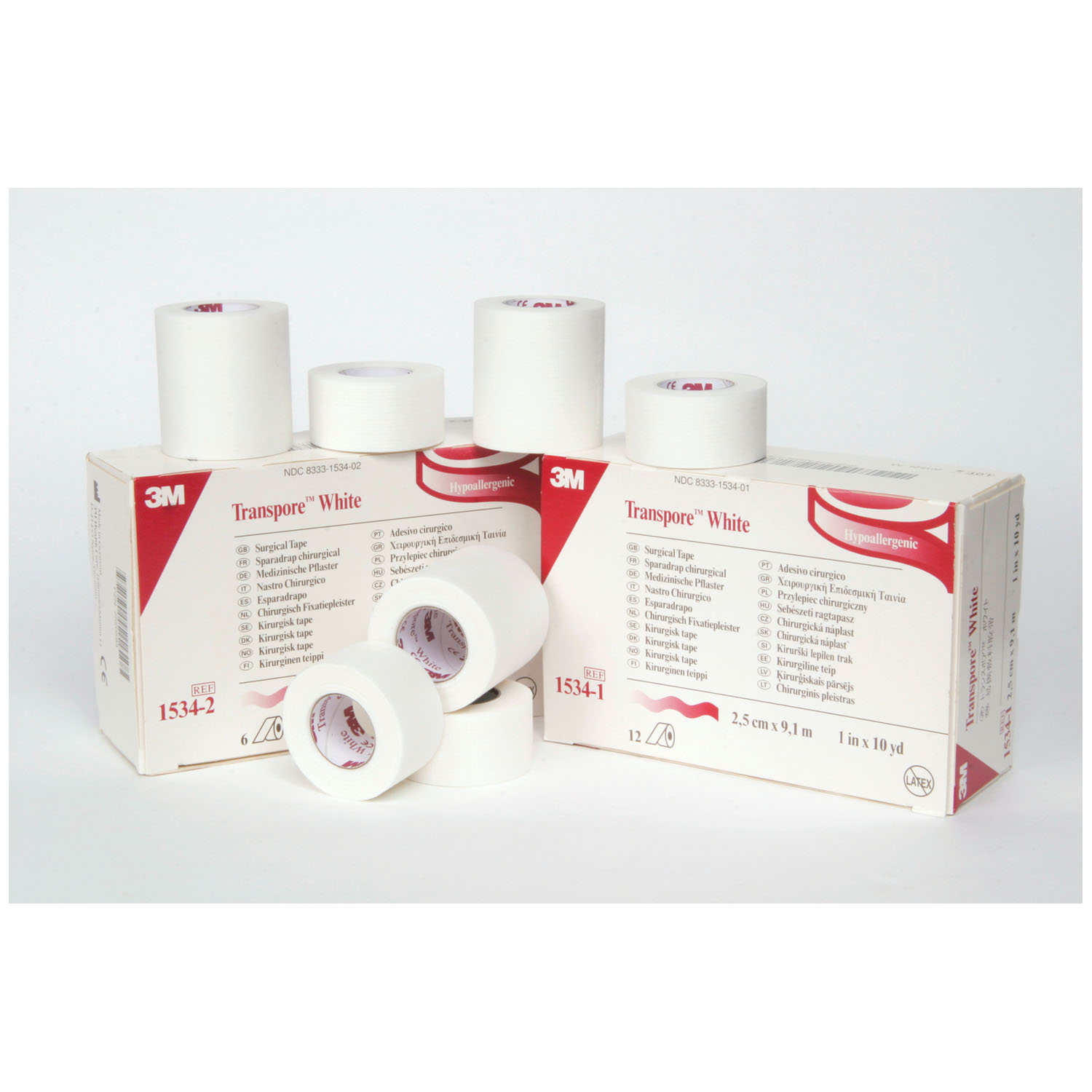 SOLVENTUM TRANSPORE WHITE DRESSING TAPE : 1534-2 BX   $20.06 Stocked