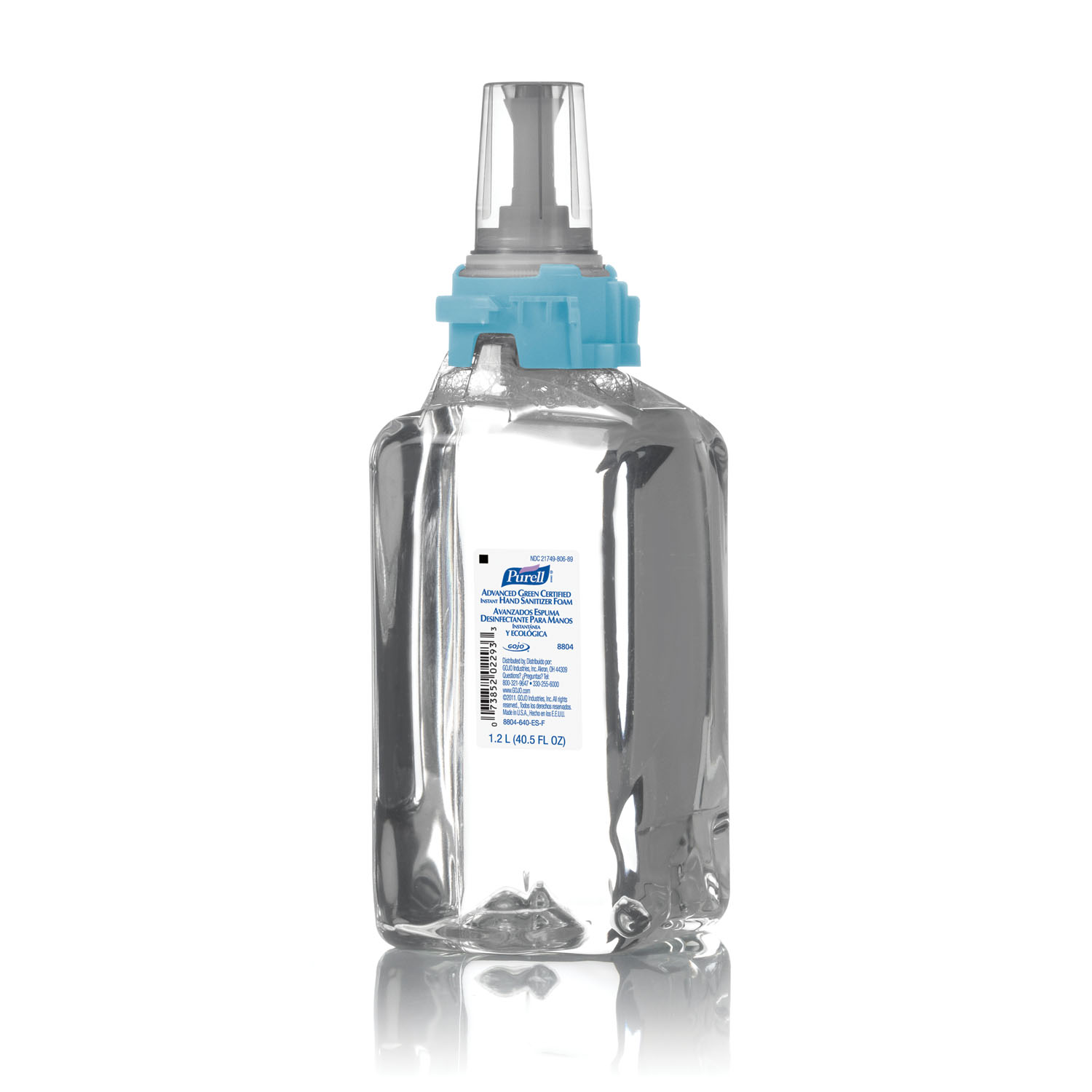 GOJO PURELL ADX-12 ADVANCED GREEN CERTIFIED INSTANT HAND SANITIZER : 8804-03 EA               $38.80 Stocked