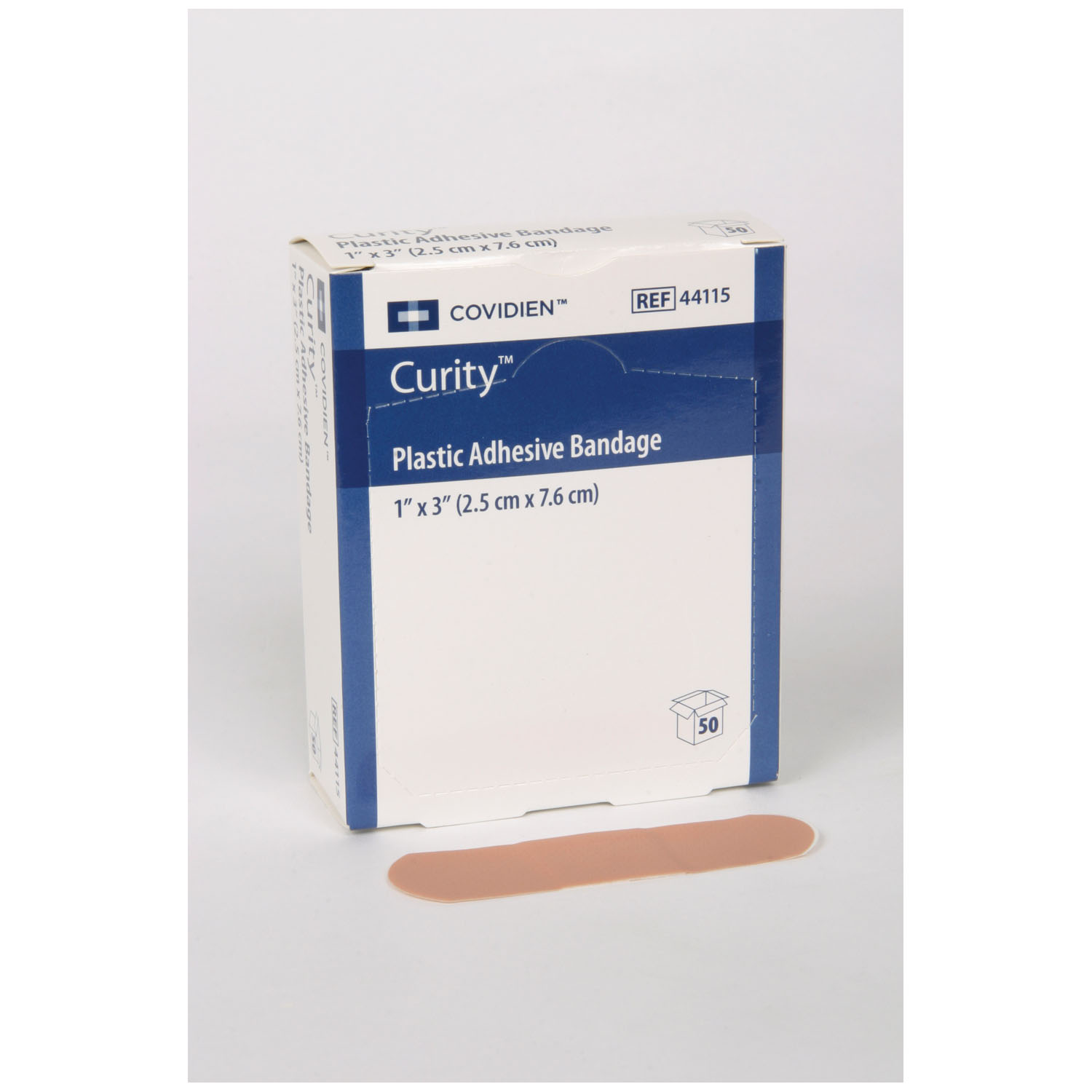 CARDINAL HEALTH CURITY PLASTIC ADHESIVE BANDAGES : 44115 BX     $1.85 Stocked