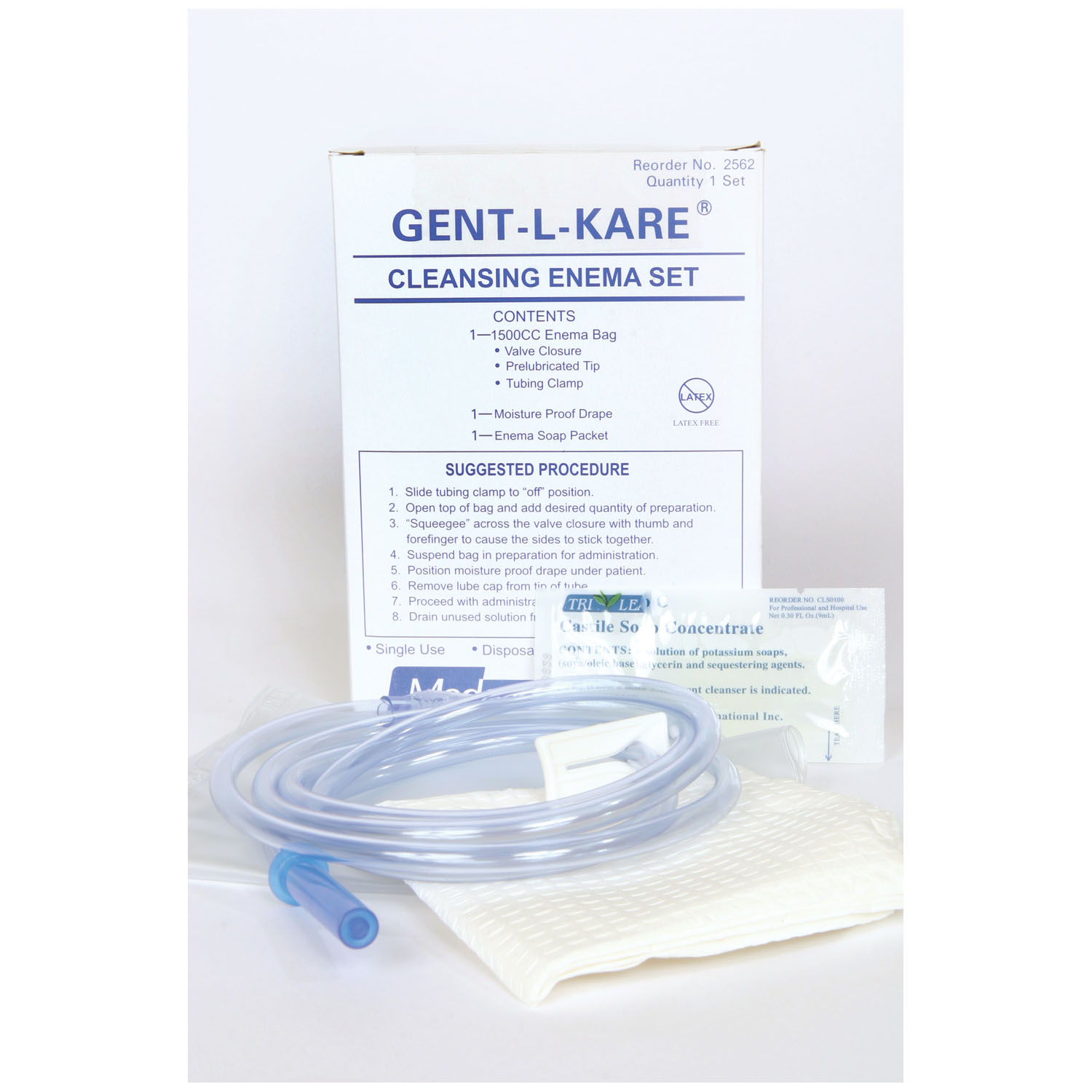 MEDEGEN CLEANSING ENEMA SETS : 02562 EA $2.45 Stocked