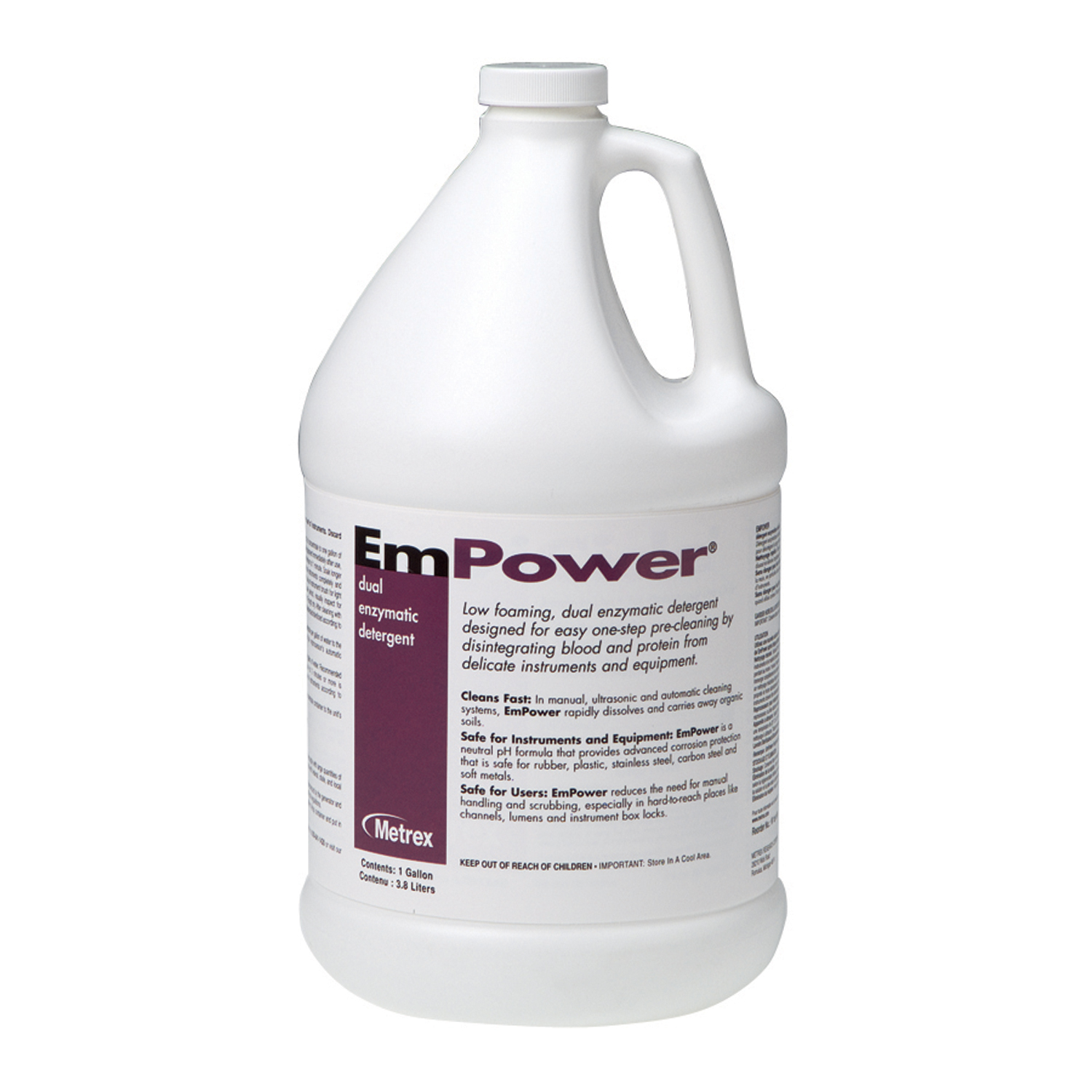 METREX EMPOWER MULTI ENZYMATIC DETERGENT : 10-4100 EA            $50.62 Stocked