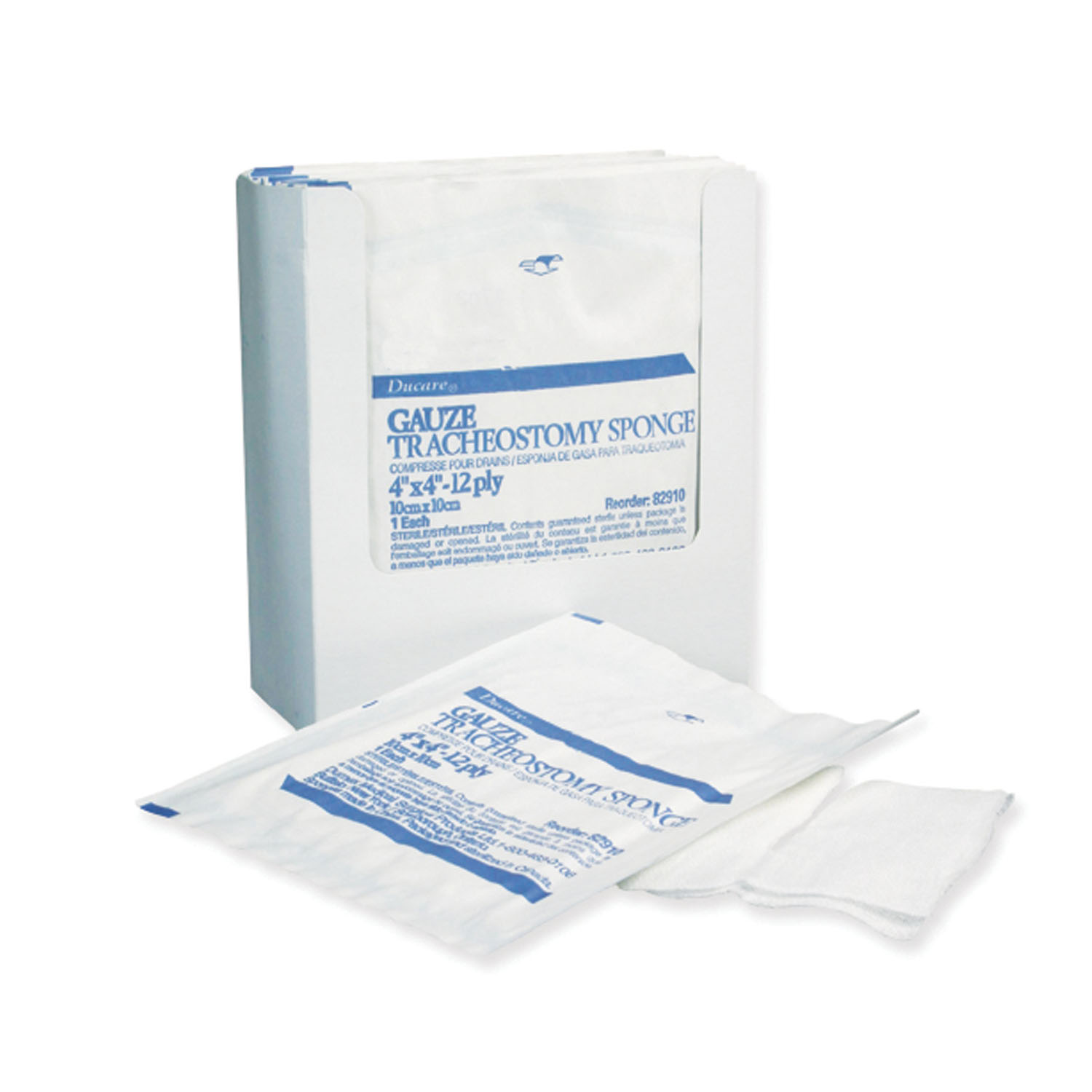 GENTELL DUMEX TRACHEOTOMY/DRAIN SPONGES : 84916 BX     $6.80 Stocked