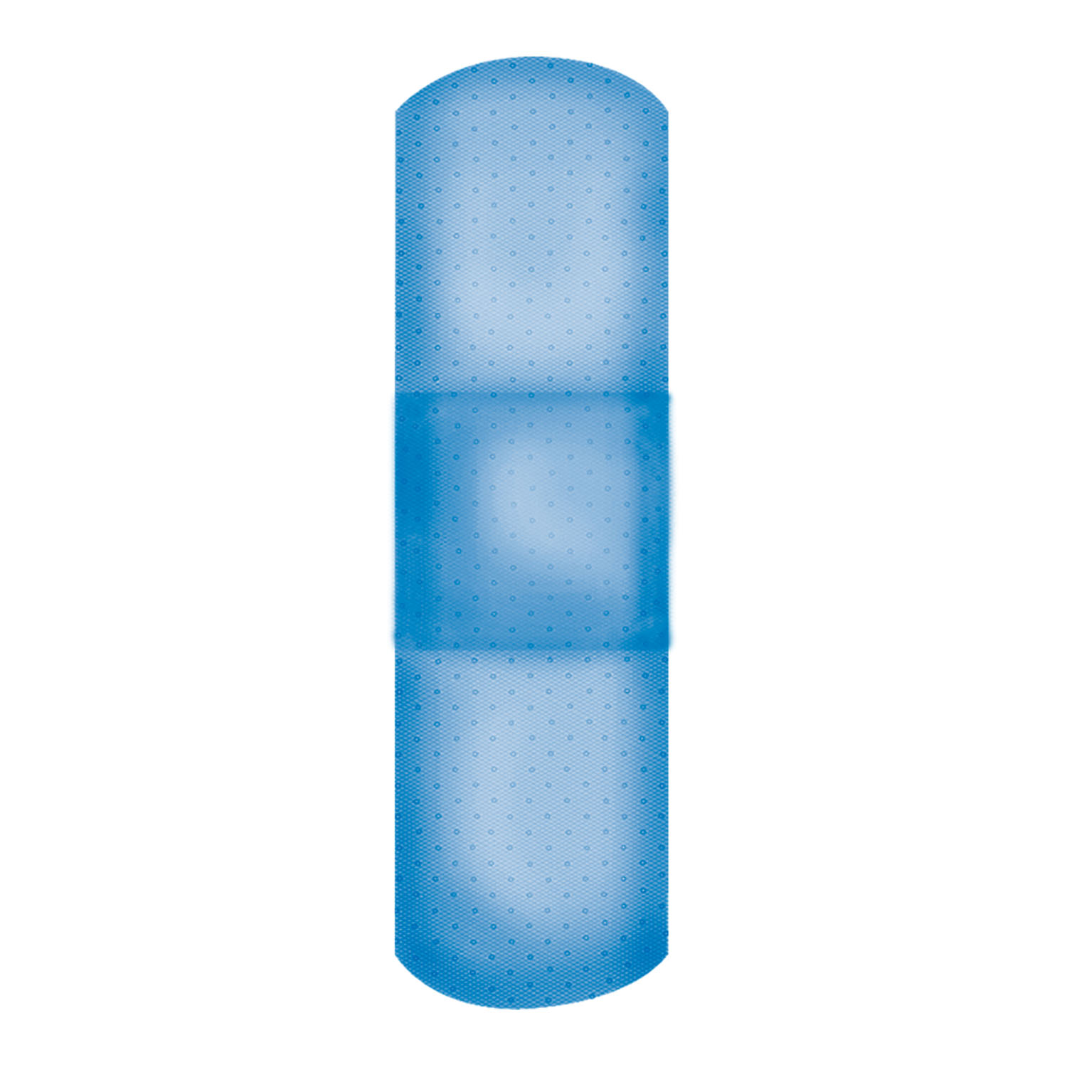 DUKAL BLUE METAL DETECTABLE ADHESIVE BANDAGES : 1631025 CS $49.23 Stocked