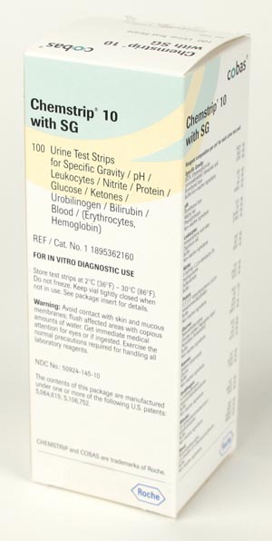 ROCHE CHEMSTRIP URINALYSIS PRODUCTS : 11895362160 EA $57.26 Stocked