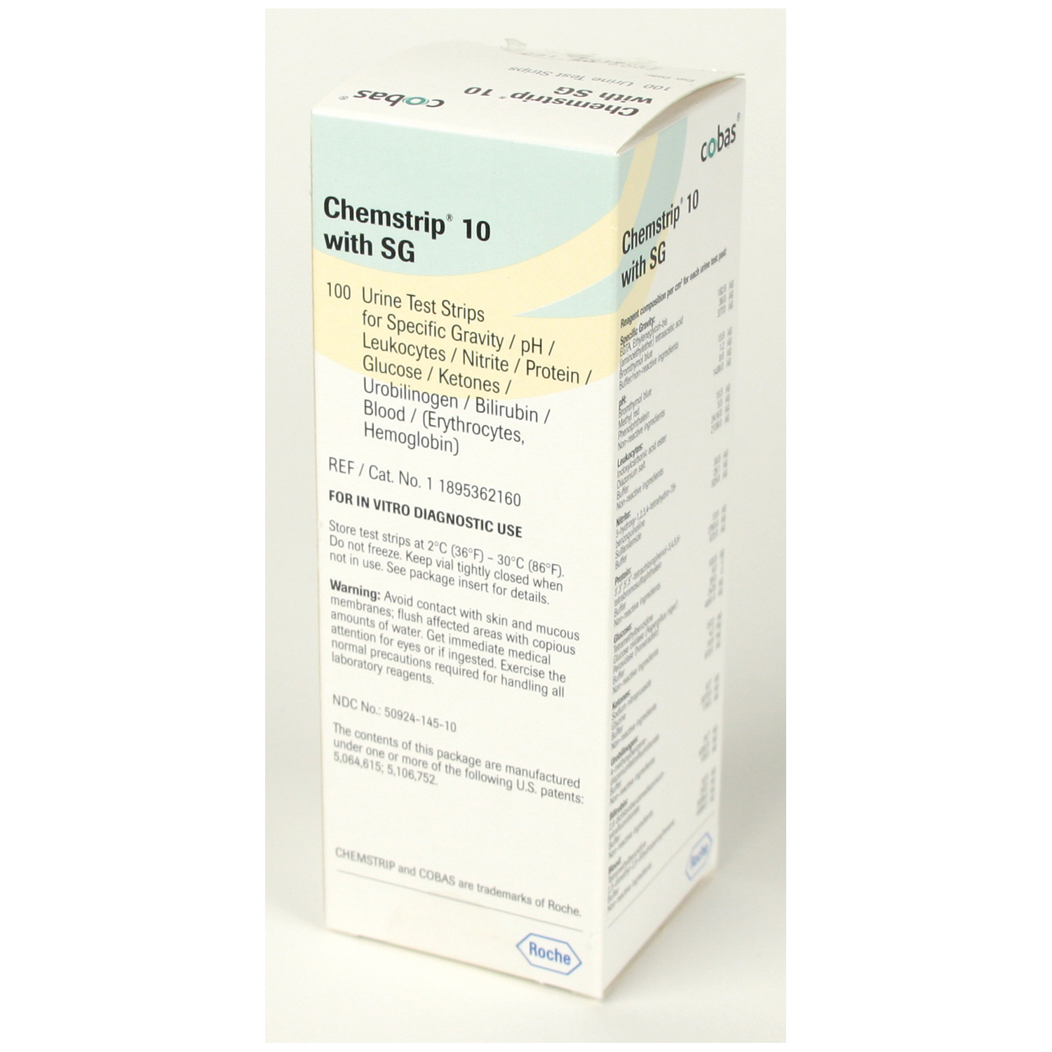 ROCHE CHEMSTRIP URINALYSIS PRODUCTS : 11895362160 EA $54.87 Stocked