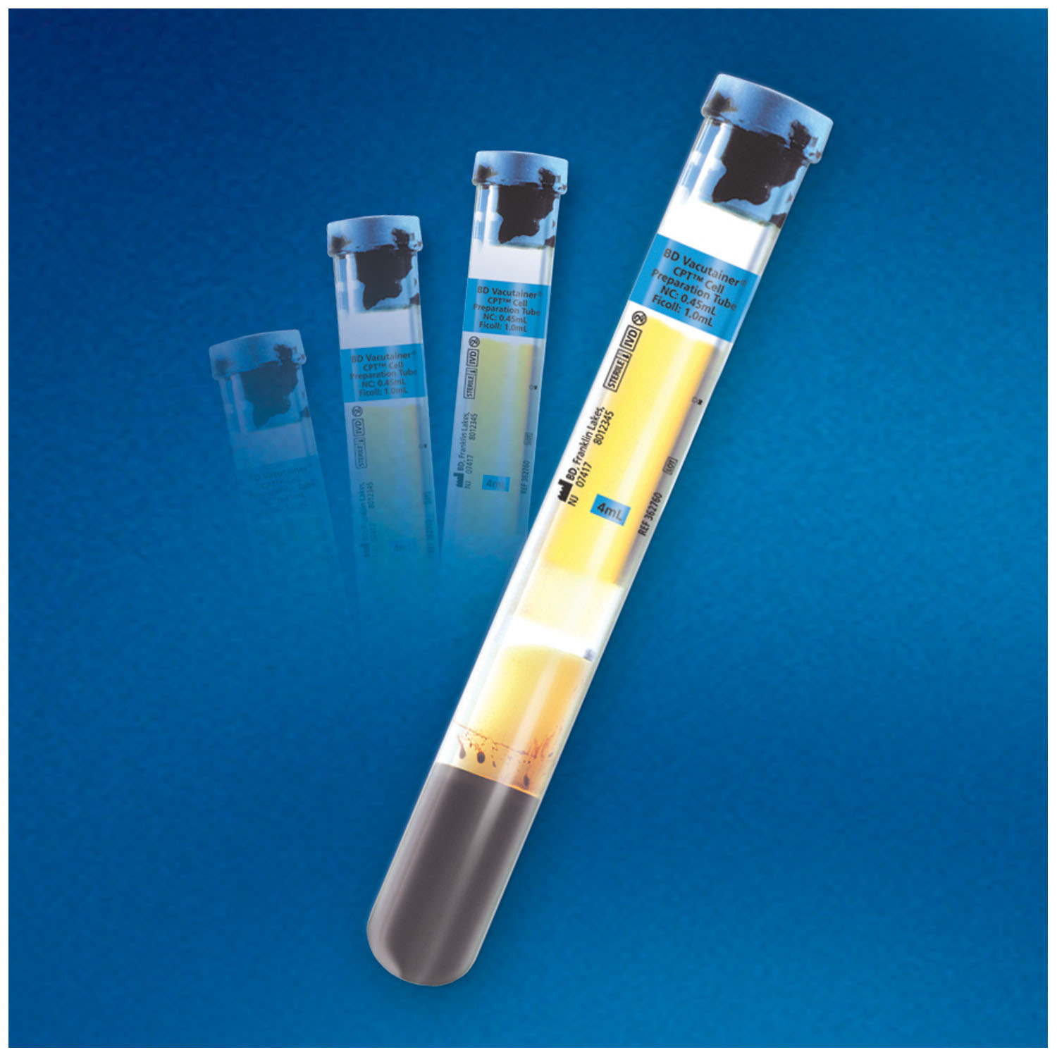 BD VACUTAINER MONONUCLEAR CELL PREPARATION TUBE (CPT) : 362761 CS                  $941.56 Stocked