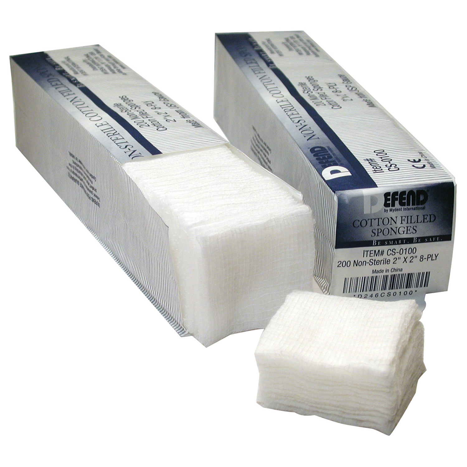 MYDENT COTTON FILLED GAUZE SPONGES : CS-0100 CS $39.66 Stocked