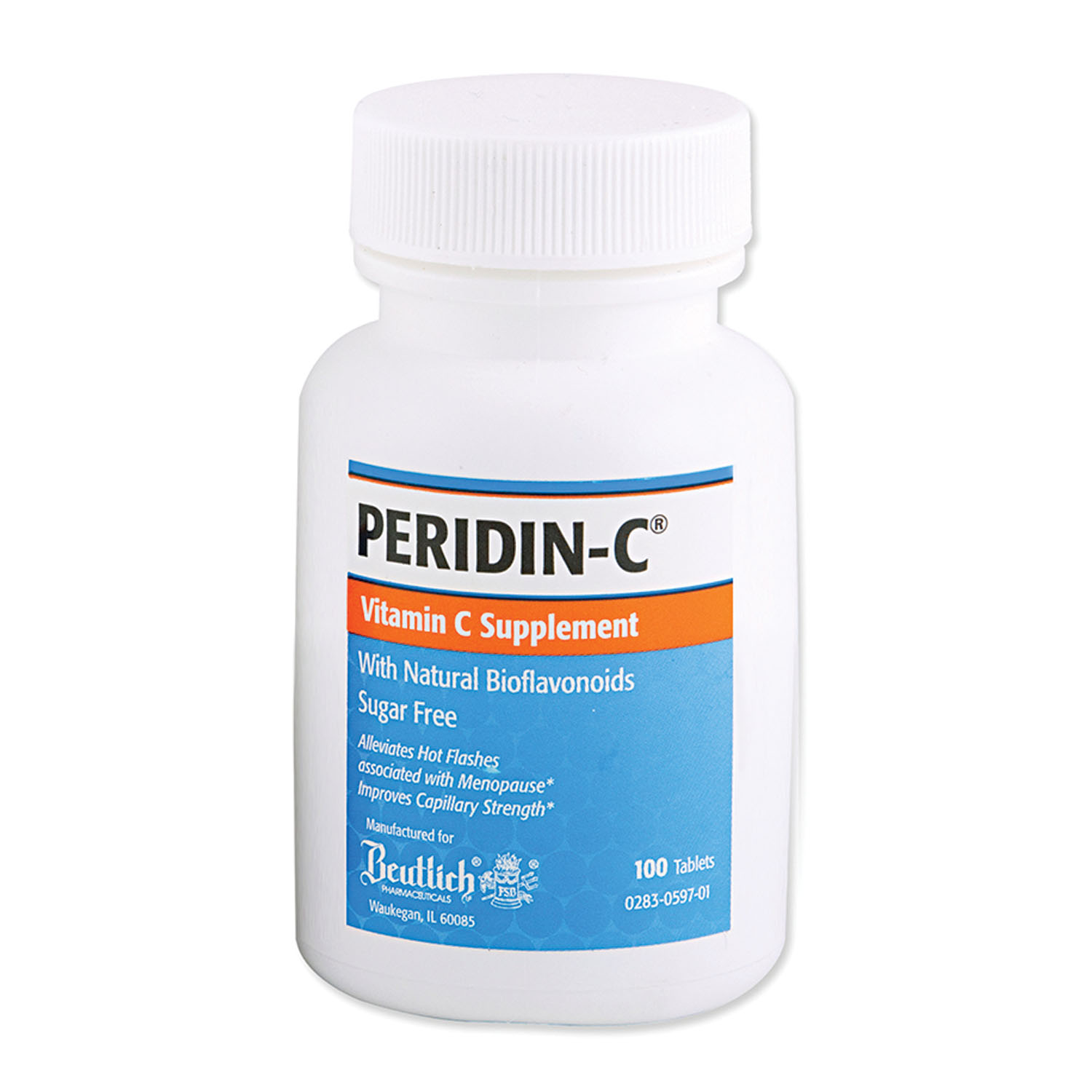 BEUTLICH PERIDIN-C VITAMIN C SUPPLEMENT : 0283-0597-01 EA $21.09 Stocked