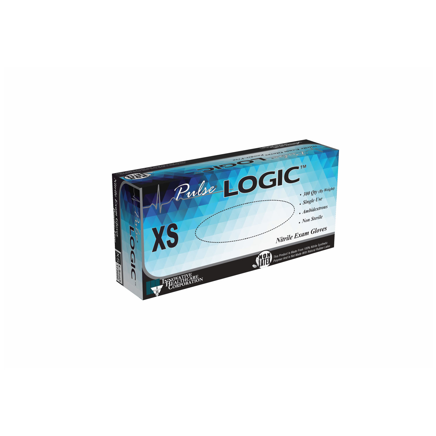 INNOVATIVE PULSE LOGIC NITRILE EXAM GLOVE : 173050 CS          $ Stocked