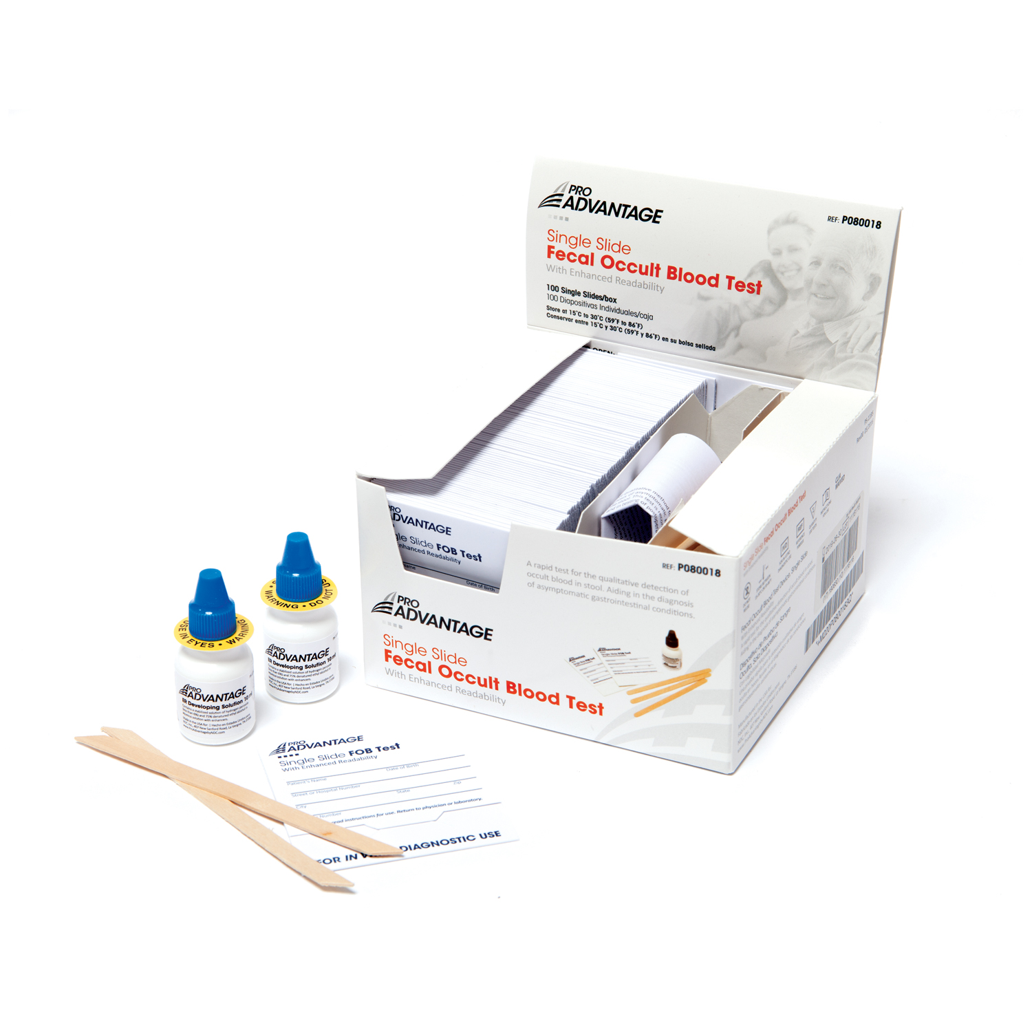 PRO ADVANTAGE FECAL OCCULT BLOOD TESTS : P080018 BX                 $82.58 Stocked