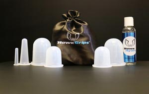 HAWKGRIPS CUPPING SET : HGCUPS EA