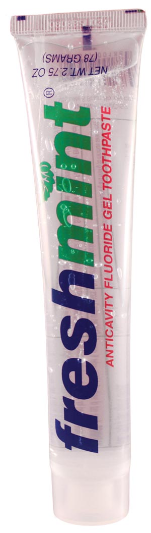 NEW WORLD IMPORTS FRESHMINT CLEAR GEL TOOTHPASTE : CG275 EA $0.60 Stocked