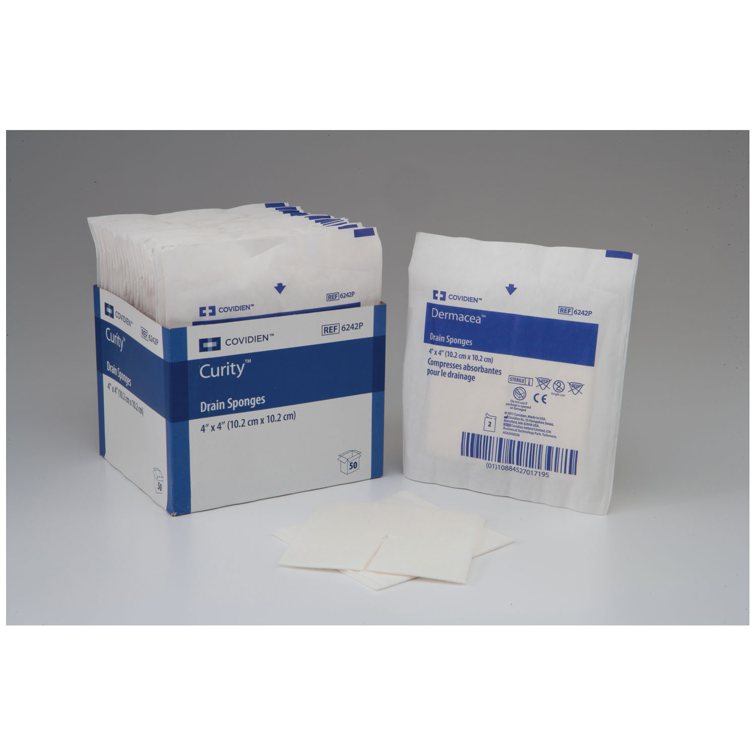 CARDINAL HEALTH CURITY DRAIN & IV SPONGES : 6242P TR $11.61 Stocked