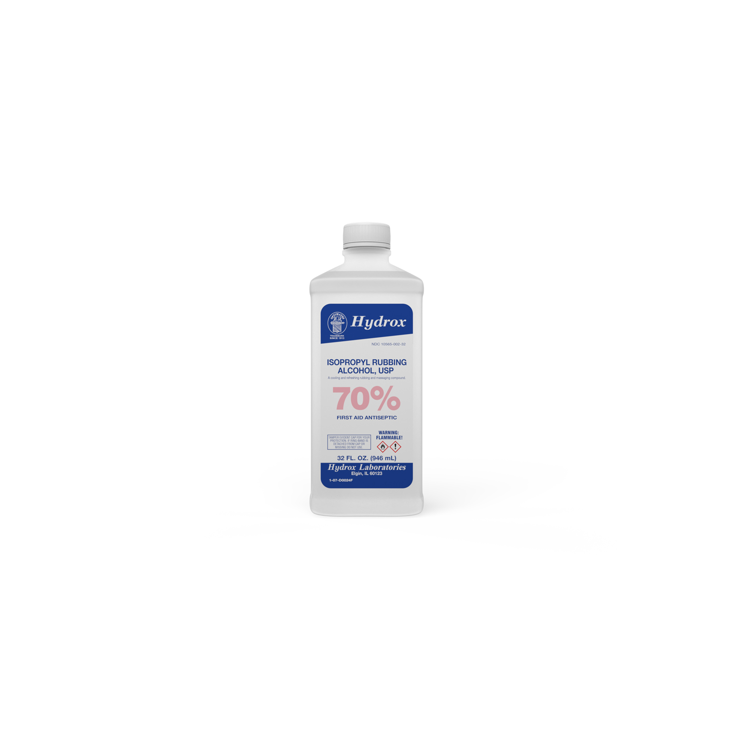 HYDROX LABORATORIES ISOPROPYL ALCOHOL : D0024 CS $47.96 Stocked