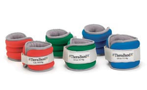 HYGENIC/THERA-BAND COMFORT FIT ANKLE & WRIST WEIGHT SETS : 25870 CS                                                                                                                                                                                            