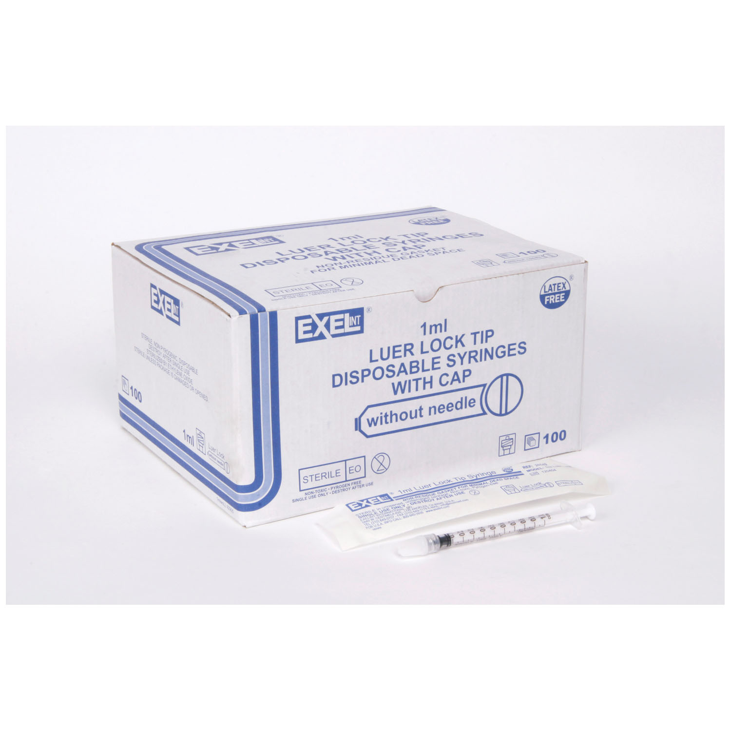 EXEL TB TUBERCULIN SYRINGES WITH LUER LOCK : 26049 CS