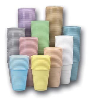 CROSSTEX PLASTIC CUPS : CXCL CS