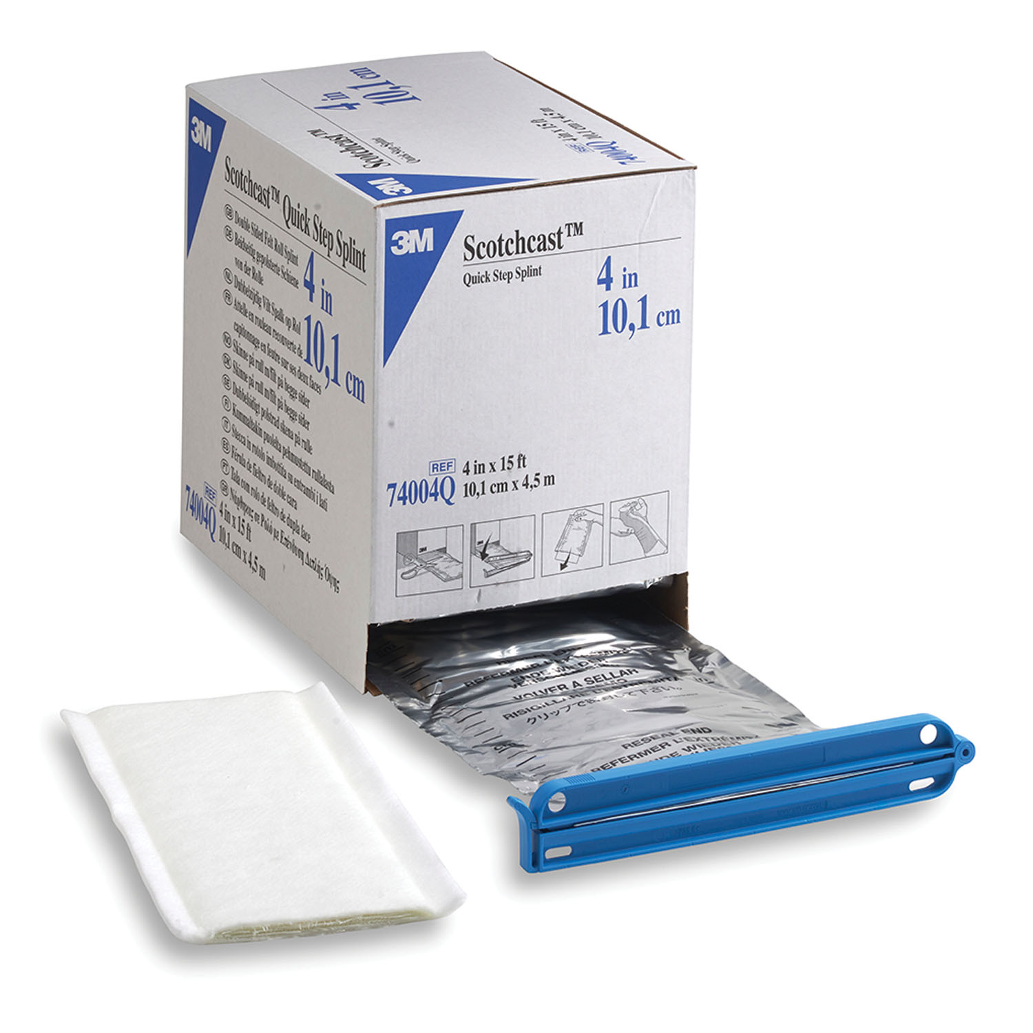 SOLVENTUM SCOTCHCAST QUICK STEP DOUBLE SIDED FELT ROLL SPLINT : 74004Q BX $220.78 Stocked