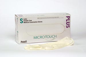 ANSELL MICRO-TOUCH® LATEX POWDER-FREE MEDICAL EXAMINATION GLOVES : 6015301 CS