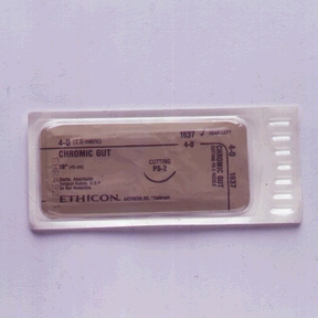 ETHICON SURGICAL GUT SUTURE - CHROMIC : 1637G BX
