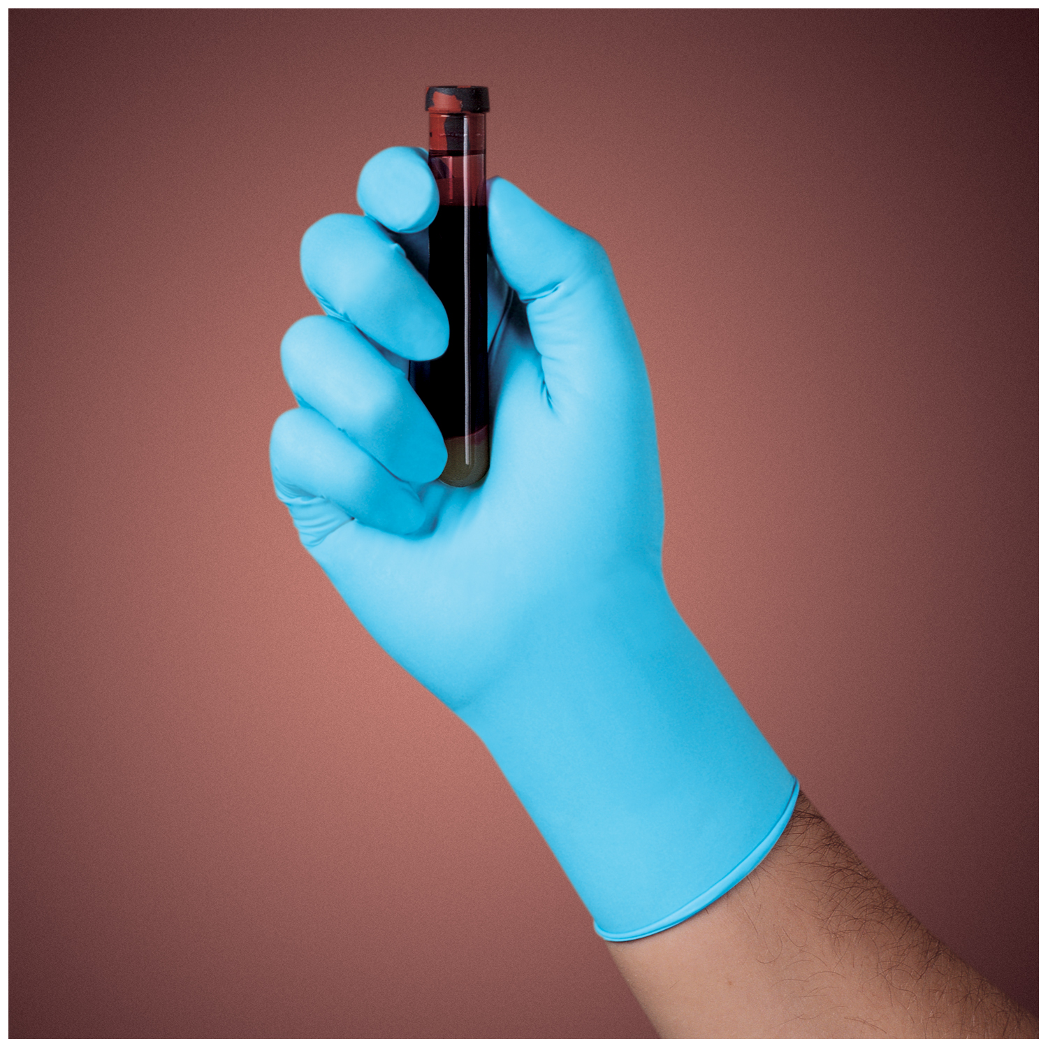 HALYARD BLUE NITRILE EXAM GLOVES : 53102 BX                                                                                                                                                                                                                    