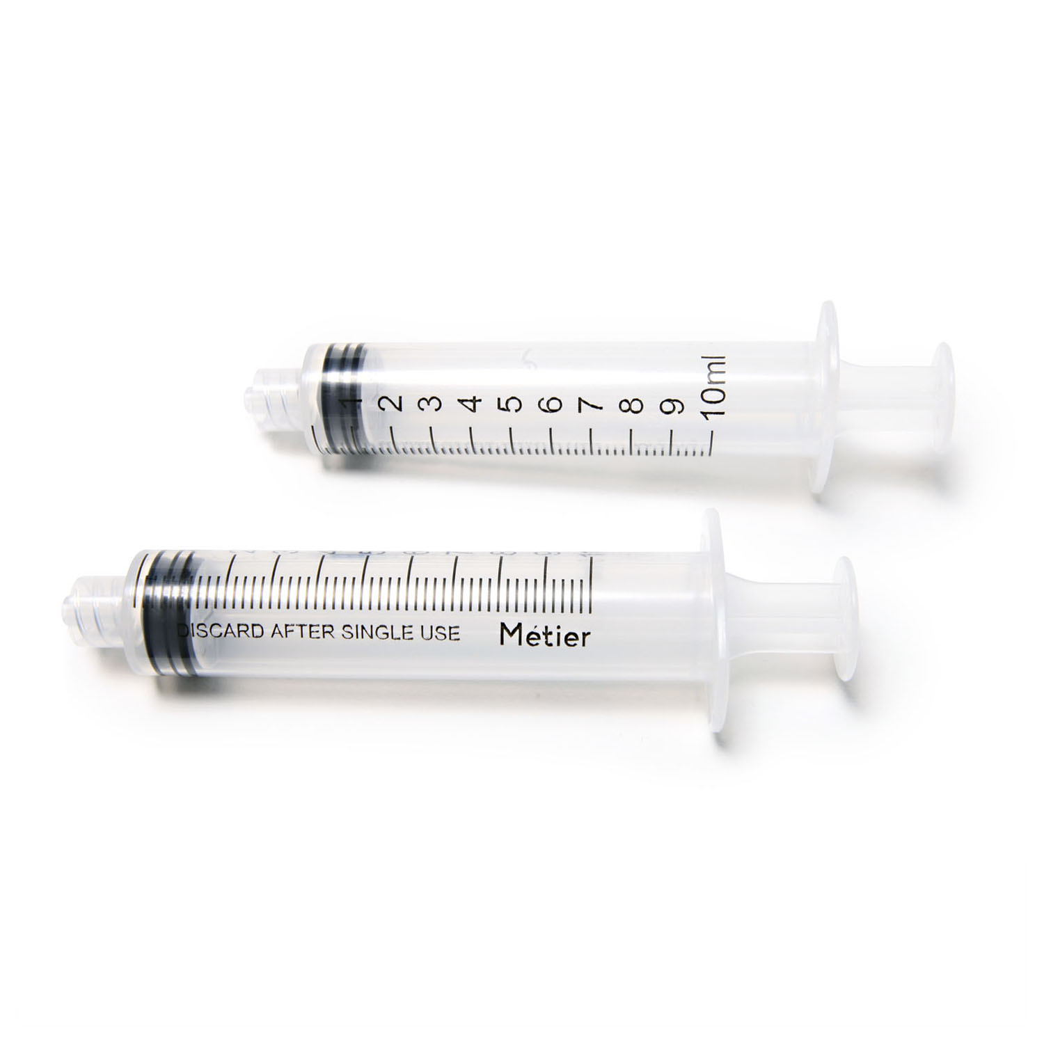 METIER MEDICAL STANDARD SYRINGE - LUER LOCK : DSLL10 CS $140.70 Stocked