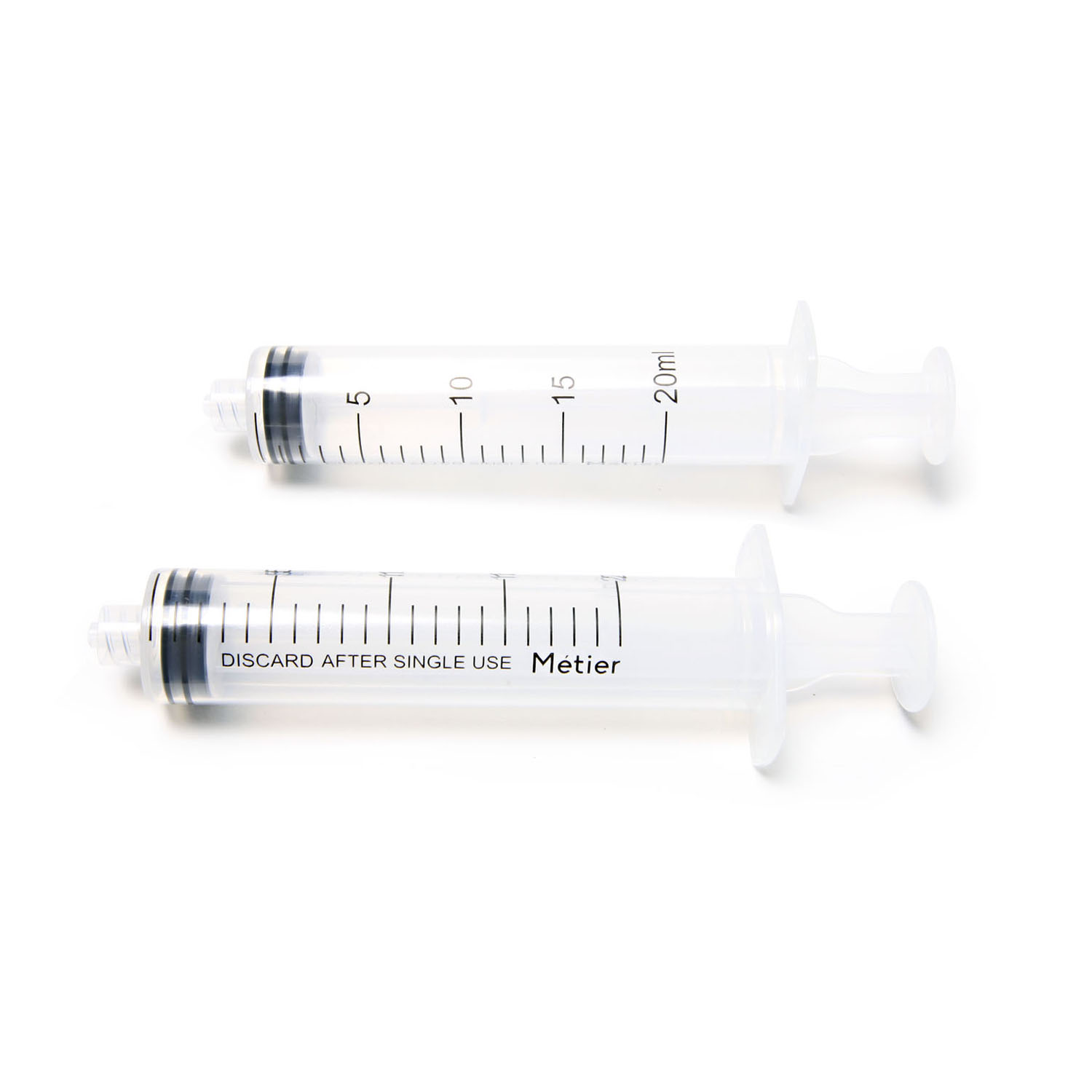 METIER MEDICAL STANDARD SYRINGE - LUER LOCK : DSLL20 BX $26.03 Stocked