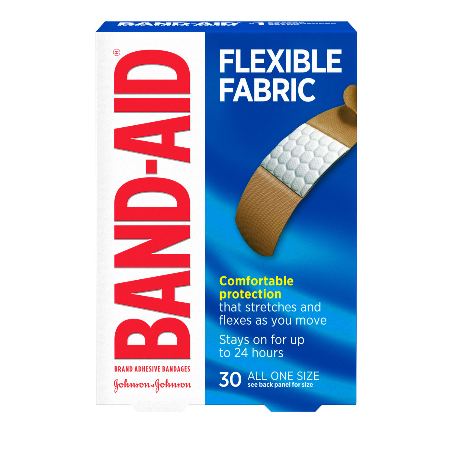 KENVUE BAND-AID FLEXIBLE FABRIC ADHESIVE BANDAGES : 004431 BX                                                                                                                                                                                                  