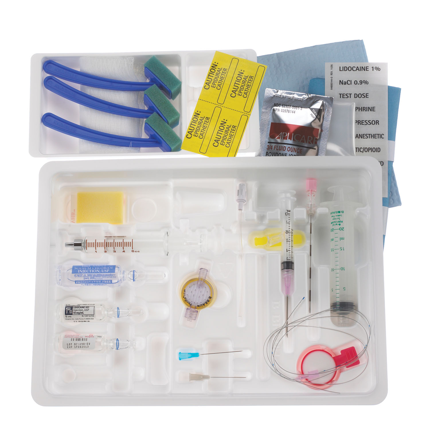 B BRAUN PERIFIX CONTINUOUS EPIDURAL TRAYS : 332209 CS                                  $392.89 Stocked