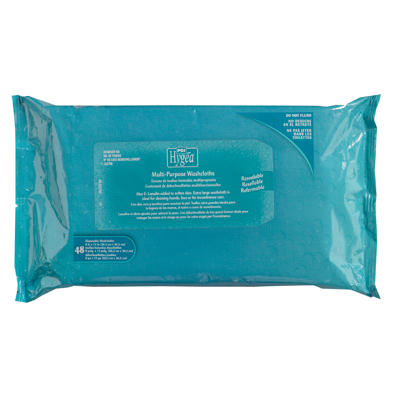 PDI HYGEA MULTIPURPOSE  WASHCLOTHS : J22750 CS                          $28.30 Stocked