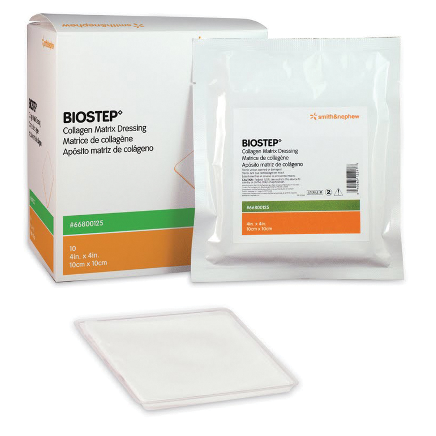 SMITH & NEPHEW BIOSTEP COLLAGEN DRESSINGS : 66800125 BX                         $291.97 Stocked