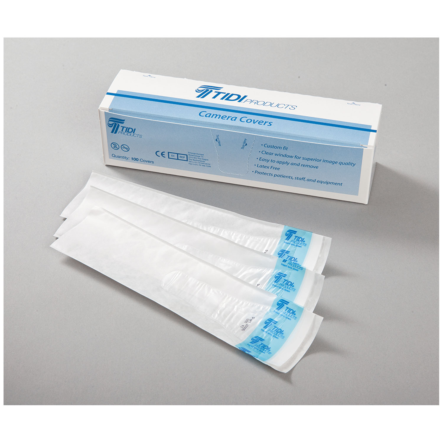 TIDI TIDISHIELD INTRA-ORAL CAMERA COVERS : 20990 BX                         $26.36 Stocked