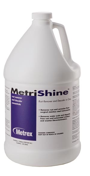 METREX METRISHINE DESCALER & RUST REMOVER : 10-9300 CS                                                                                                                                                                                                       