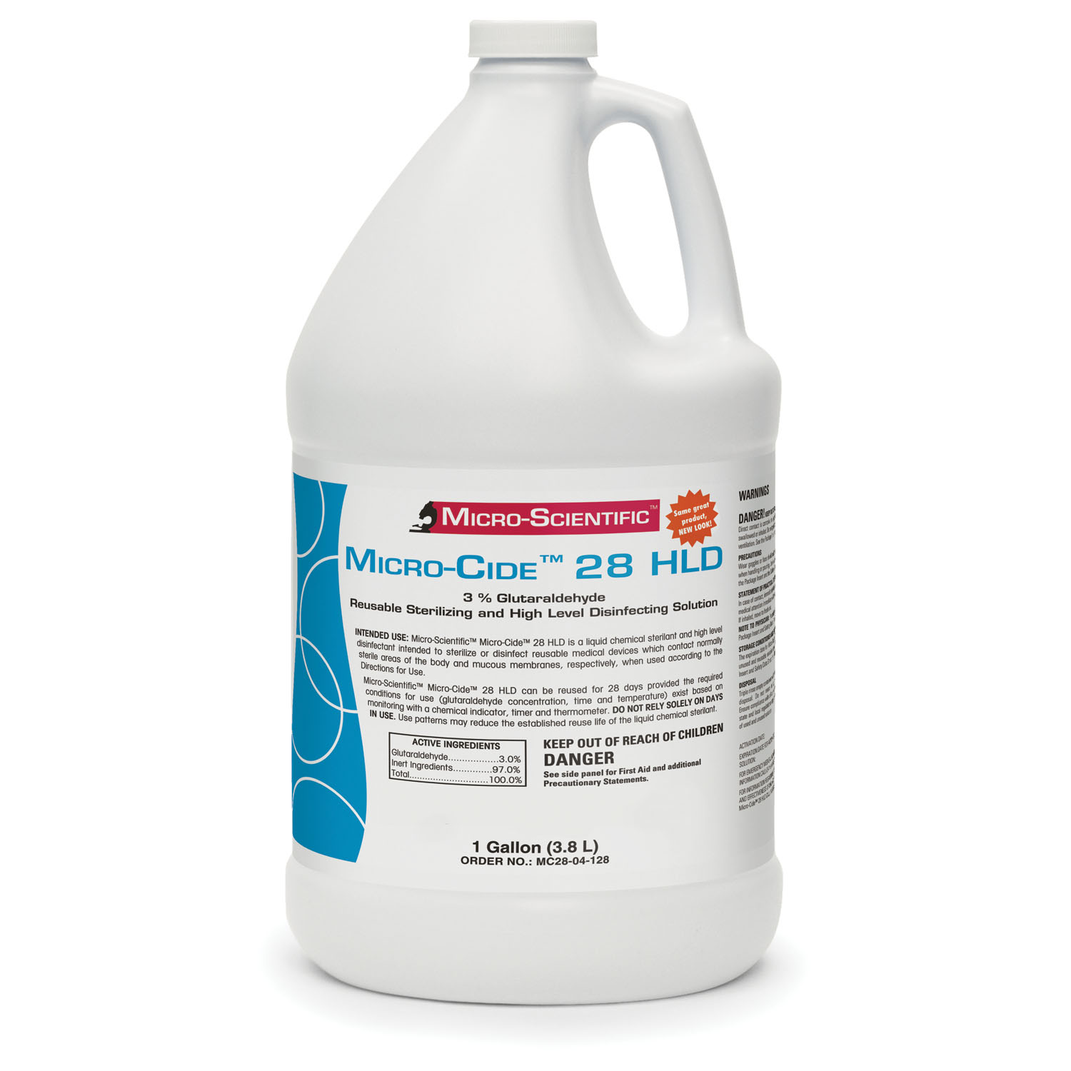 MICRO-SCIENTIFIC MICRO-CIDE28 HLD DISINFECTANT : MC28-04-128 EA $26.73 Stocked