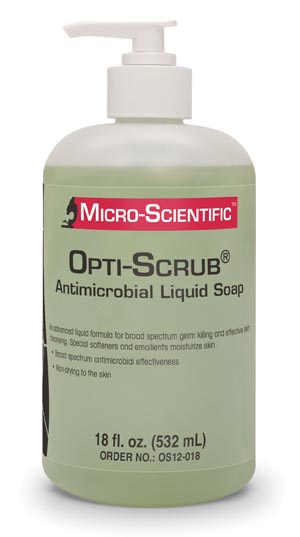 MICRO-SCIENTIFIC OPTI-SCRUB SKIN CLEANSER : OS12-018 EA $13.78 Stocked