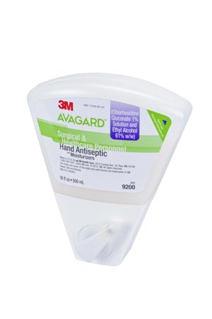 3M AVAGARD SURGICAL & HEALTHCARE PERSONNEL HAND ANTISEPTIC : 9200 CS $487.68 Stocked