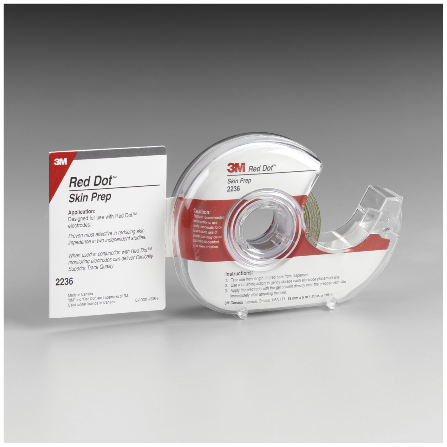 SOLVENTUM RED DOT TRACE PREP : 2236 CS                                                                                                                                                                                                                         