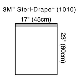 3M STERI-DRAPE TOWEL DRAPES : 1010 BX               $38.37 Stocked