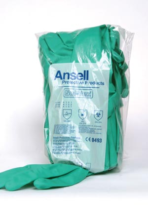 ANSELL SOL-VEX® NITRILE CHEMICAL PROTECTION GLOVES : 117275 CS