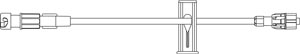 B BRAUN SAFELINE IV ADMINISTRATION/EXTENSION SETS : NF1320 EA $3.70 Stocked