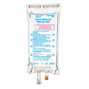 B BRAUN STERILE WATER INJECTIONS : L8502 CS $127.26 Stocked