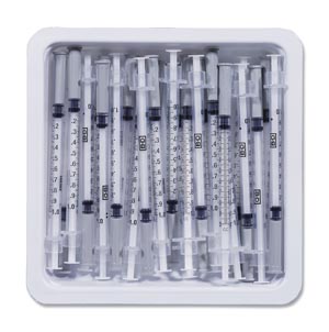 BD PRECISIONGLIDE ALLERGIST TRAYS : 305540 TR $2.74 Stocked