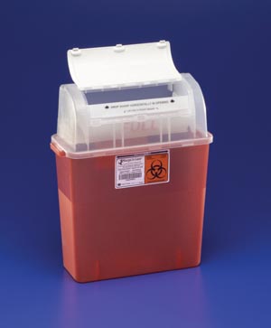 CARDINAL HEALTH GATORGUARD IN-PATIENT ROOM SHARPS CONTAINERS : 31314886 EA