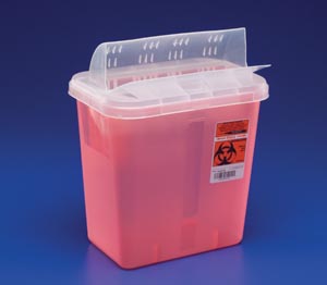 CARDINAL HEALTH IN-ROOM CONTAINERS WITH ALWAYS-OPEN LIDS : 85221R CS $81.87 Stocked