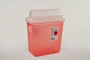 CARDINAL HEALTH MULTI-PURPOSE CONTAINERS W/HORIZONTAL-DROP OPENING : 89651 EA