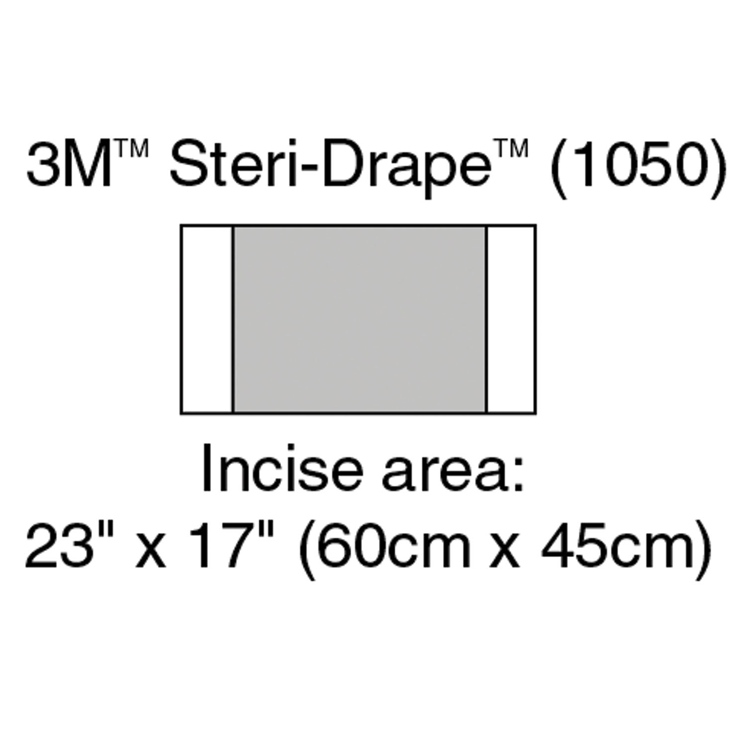 SOLVENTUM STERI-DRAPE INCISE DRAPES : 1050 CS $310.29 Stocked