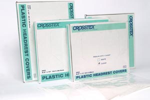 CROSSTEX HEADREST COVER - PLASTIC : L0CP BX                       $15.67 Stocked