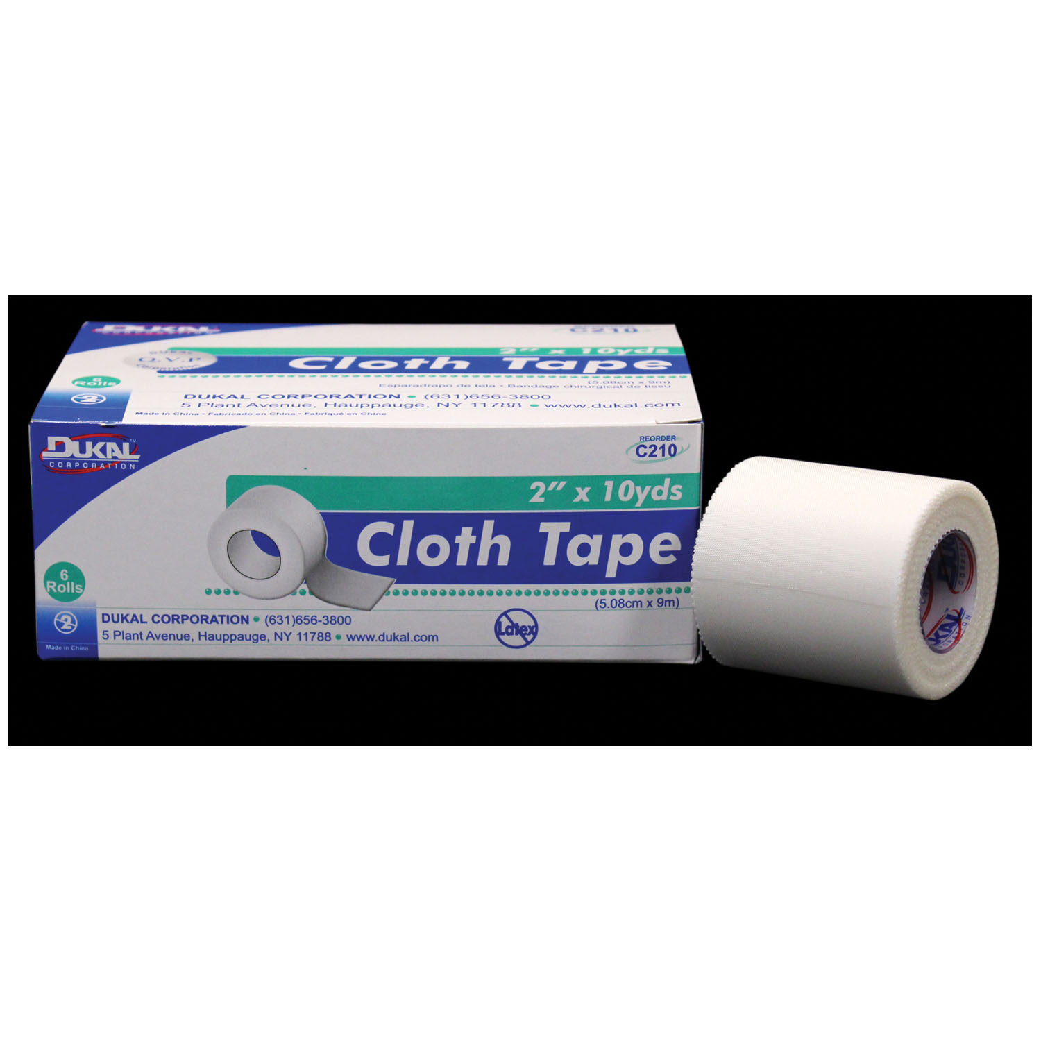 DUKAL SURGICAL TAPE - CLOTH : C110 CS                  $119.12 Stocked