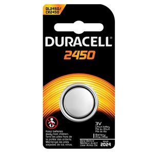 DURACELL PROCELL LITHIUM BATTERY : DL2450BPK BX $13.40 Stocked