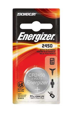 ENERGIZER INDUSTRIAL BATTERY - LITHIUM : ECR2450BP BX                                                                                                                                                                                                          